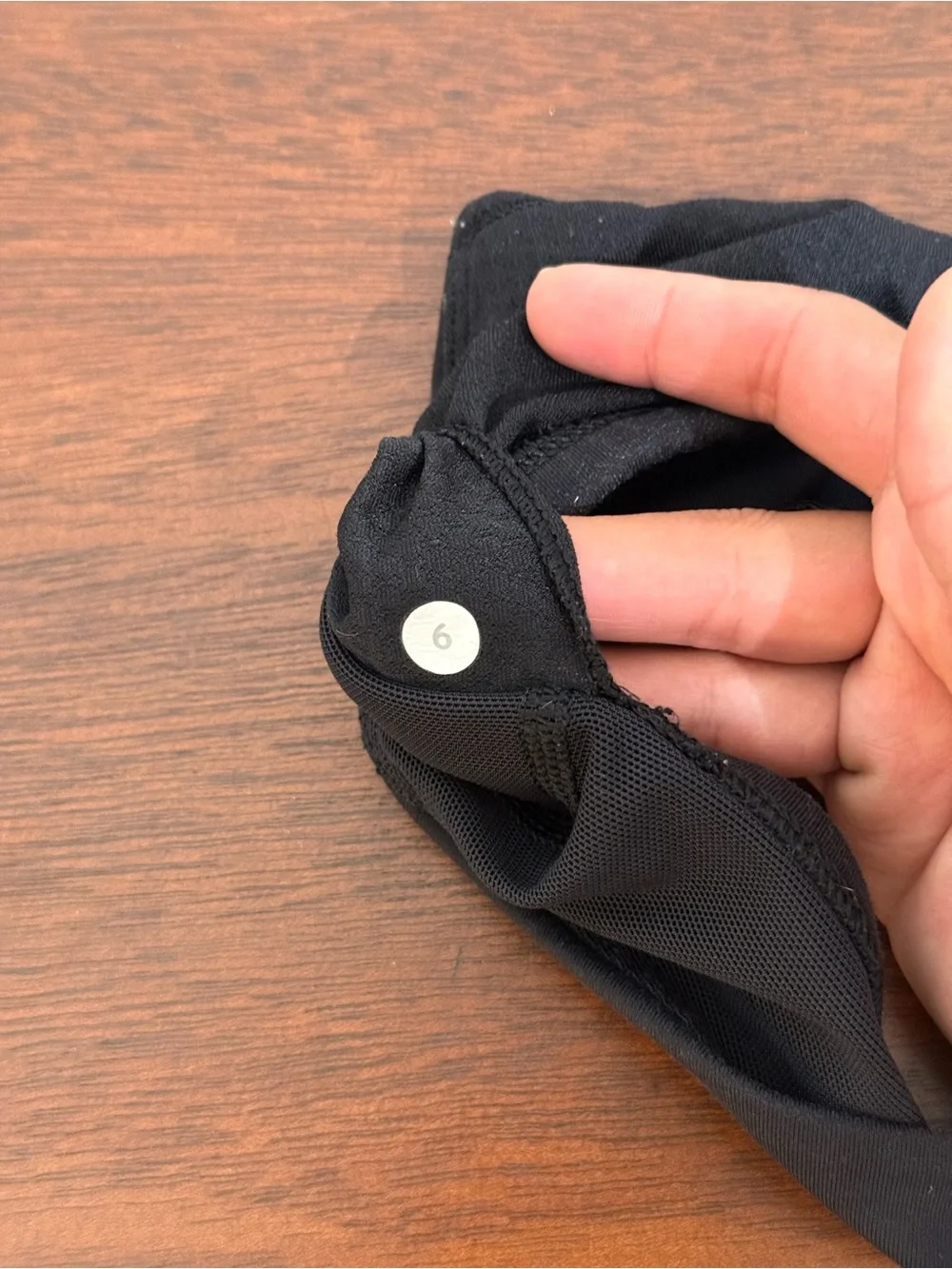 Lululemon Black Strappy Back Sports Bra Criss Cross